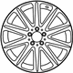 Mercedes-Benz 231-401-16-00-7X23 Wheel Mercedes-Benz 231-401-16-00-7X23 Wheel