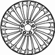 Mercedes-Benz 231-401-27-02-7X19 Wheel Mercedes-Benz 231-401-27-02-7X19 Wheel