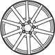 Mercedes-Benz 231-401-02-00-7X21 Wheel Mercedes-Benz 231-401-02-00-7X21 Wheel