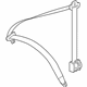 Mercedes-Benz 463-860-19-00-3D53 Lap & Shoulder Belt Mercedes-Benz 463-860-19-00-3D53 Lap & Shoulder Belt