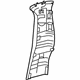 Mercedes-Benz 257-690-08-00-7P82 TRIM, B-PILLAR Mercedes-Benz 257-690-08-00-7P82 TRIM, B-PILLAR