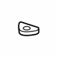 Mercedes-Benz 137-014-00-69 Upper Oil Pan Clamp Mercedes-Benz 137-014-00-69 Upper Oil Pan Clamp