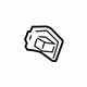 Mercedes-Benz 212-923-11-22-7E94 Lock Cover Mercedes-Benz 212-923-11-22-7E94 Lock Cover