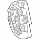 Mercedes-Benz 000-154-73-04 Rear Cover Mercedes-Benz 000-154-73-04 Rear Cover