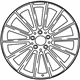 Mercedes-Benz 213-401-22-00-64-7X23 Wheel Mercedes-Benz 213-401-22-00-64-7X23 Wheel
