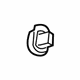 Mercedes-Benz 447-689-36-37-9051 COVER MOLDING Mercedes-Benz 447-689-36-37-9051 COVER MOLDING