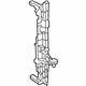 Mercedes-Benz 099-504-00-00 Radiator Side Support Mercedes-Benz 099-504-00-00 Radiator Side Support