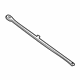 Mercedes-Benz 205-524-01-47 Diagonal Brace Mercedes-Benz 205-524-01-47 Diagonal Brace
