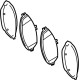 Mercedes-Benz 000-420-88-05 Brake Pads Mercedes-Benz 000-420-88-05 Brake Pads