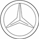 Mercedes-Benz 209-758-00-58 Emblem Mercedes-Benz 209-758-00-58 Emblem