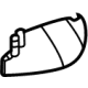 Mercedes-Benz 167-868-05-00-8T92 Seat Belt Cover Mercedes-Benz 167-868-05-00-8T92 Seat Belt Cover