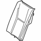Mercedes-Benz 221-920-44-16 Seat Back Pad Mercedes-Benz 221-920-44-16 Seat Back Pad
