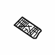 Mercedes-Benz 221-920-02-14 Center Cushion Rear Bracket Mercedes-Benz 221-920-02-14 Center Cushion Rear Bracket