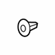 Mercedes-Benz 000-988-54-25 TREENAIL Mercedes-Benz 000-988-54-25 TREENAIL