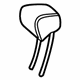 Mercedes-Benz 213-970-19-50-8Q58 Headrest, Center Mercedes-Benz 213-970-19-50-8Q58 Headrest, Center