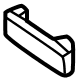 Mercedes-Benz 236-975-02-00-8AB9 COVER FOR HEAD RESTRAINT Mercedes-Benz 236-975-02-00-8AB9 COVER FOR HEAD RESTRAINT