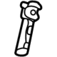 Mercedes-Benz 167-970-75-00-8V65 HEAD RESTRAINT GUIDE Mercedes-Benz 167-970-75-00-8V65 HEAD RESTRAINT GUIDE