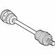 Mercedes-Benz 170-350-12-10 Axle Assembly
