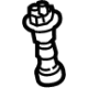 Mercedes-Benz 204-880-01-27-64 Safety Catch Spring Mercedes-Benz 204-880-01-27-64 Safety Catch Spring