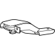 Mercedes-Benz 190-500-17-01 AIR DUCT SEGMENT Mercedes-Benz 190-500-17-01 AIR DUCT SEGMENT