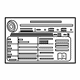 Mercedes-Benz 177-584-03-08 INFO. LABEL, TIRE PRESS.