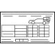 Mercedes-Benz 253-584-83-10 Tire Pressure Label Mercedes-Benz 253-584-83-10 Tire Pressure Label