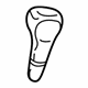 Mercedes-Benz 163-267-02-10-9045 Shift Knob Mercedes-Benz 163-267-02-10-9045 Shift Knob