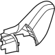 Mercedes-Benz 223-919-12-02-7Q77 COVER, HEIGHT ADJUSTMENT Mercedes-Benz 223-919-12-02-7Q77 COVER, HEIGHT ADJUSTMENT