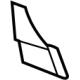 Mercedes-Benz 223-913-20-00-7Q77 COVER, BACKREST Mercedes-Benz 223-913-20-00-7Q77 COVER, BACKREST