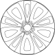 Mercedes-Benz 167-401-01-00-66-7X21 Wheel, Alloy Mercedes-Benz 167-401-01-00-66-7X21 Wheel, Alloy