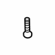 Mercedes-Benz 000000-004688 Lower Crossmember Bolt Mercedes-Benz 000000-004688 Lower Crossmember Bolt