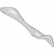 Mercedes-Benz 217-750-02-98 Weatherstrip Mercedes-Benz 217-750-02-98 Weatherstrip