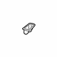 Mercedes-Benz 222-693-01-63 Lock Assembly Cover Mercedes-Benz 222-693-01-63 Lock Assembly Cover