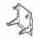 Mercedes-Benz 222-640-35-00 Seat Support Lower Bracket Mercedes-Benz 222-640-35-00 Seat Support Lower Bracket