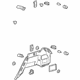 Mercedes-Benz 292-690-52-00-9H42 TRIM, LOAD COMPARTMENT Mercedes-Benz 292-690-52-00-9H42 TRIM, LOAD COMPARTMENT