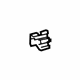 Mercedes-Benz 003-991-40-70 Upper Cover Clamp Mercedes-Benz 003-991-40-70 Upper Cover Clamp