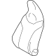 Mercedes-Benz 177-910-11-02-64-8V58 COVER, SEAT BACKREST Mercedes-Benz 177-910-11-02-64-8V58 COVER, SEAT BACKREST
