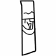 Mercedes-Benz 204-860-09-30-7E94 Seat Belt Cover Mercedes-Benz 204-860-09-30-7E94 Seat Belt Cover