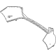 Mercedes-Benz 247-880-25-01-9999 Upper Cover