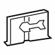 Mercedes-Benz 211-868-01-22 Seat Belt Guide Mercedes-Benz 211-868-01-22 Seat Belt Guide