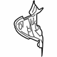Mercedes-Benz 218-630-03-89 Tail Lamp Pocket Mercedes-Benz 218-630-03-89 Tail Lamp Pocket