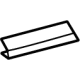 Mercedes-Benz 190-694-05-00 Center Molding Mercedes-Benz 190-694-05-00 Center Molding