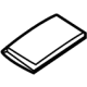 Mercedes-Benz 463-810-01-29-2A24 Ashtray Cover Mercedes-Benz 463-810-01-29-2A24 Ashtray Cover