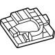 Mercedes-Benz 214-695-09-00-9051 TRIM RING Mercedes-Benz 214-695-09-00-9051 TRIM RING