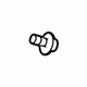 Mercedes-Benz 210-984-09-29-64 Tie Down Hook Screw Mercedes-Benz 210-984-09-29-64 Tie Down Hook Screw