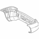 Mercedes-Benz 163-880-47-71 Bumper Cover Mercedes-Benz 163-880-47-71 Bumper Cover