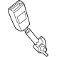 Mercedes-Benz 192-860-13-00 SEAT BELT BUCKLE Mercedes-Benz 192-860-13-00 SEAT BELT BUCKLE
