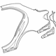Mercedes-Benz 213-630-35-03 Quarter Panel Mercedes-Benz 213-630-35-03 Quarter Panel