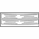 Mercedes-Benz 211-817-74-20 Spare Tire Label Mercedes-Benz 211-817-74-20 Spare Tire Label
