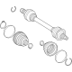 Mercedes-Benz 297-350-06-02 Axle Assembly Mercedes-Benz 297-350-06-02 Axle Assembly